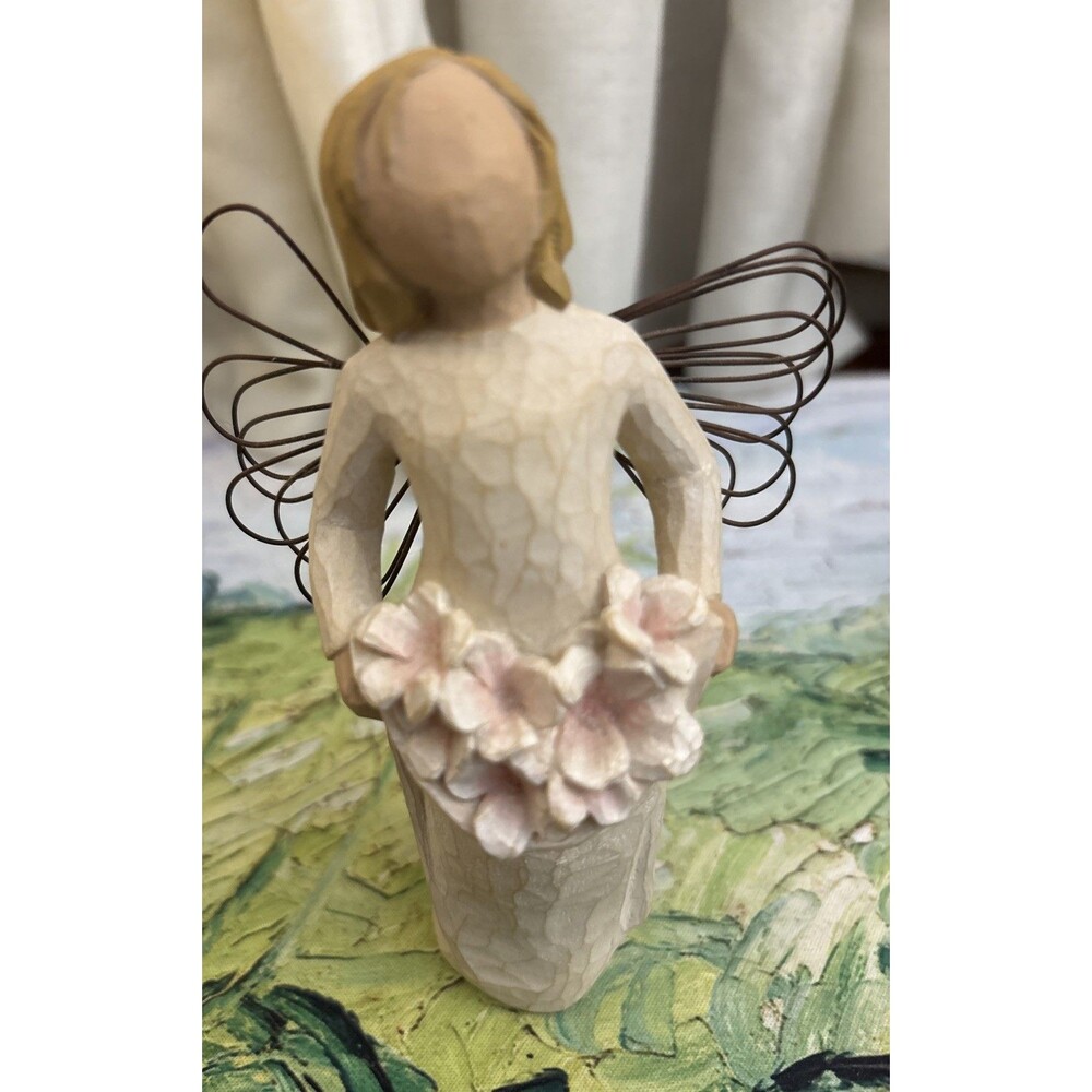 Willow Tree “Angel Of Spring" Figurine  5.5” By Demdaco 2010 Susan Lordi